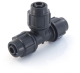 Puriton Compression Equal Tee 25mm - 63mm